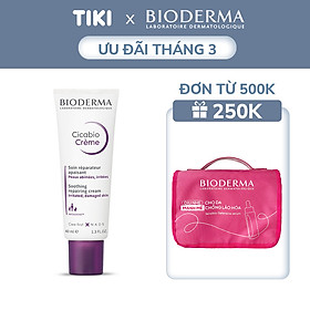 Kem Dưỡng Phục Hồi Da Tổn Thương Bioderma Cicabio Crème - 40ml