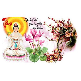 Mua Tranh đính đá Phật Lg1580 (100x62) chưa đính