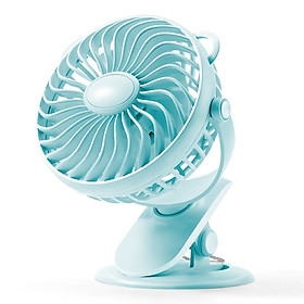 Mua Quạt Mini  Quạt Tích Điện Kẹp Bàn Cực Mát Với 3 Mức Gió  Xoay 360 Độ  Kẹp Chắc Chắn Nhỏ Gọn Dễ Dàng Mang Đi Làm Đi Học - Hàng Nhập Khẩu