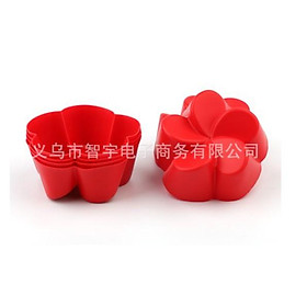 Set 10 Khuôn Cupcake Silicon Hoa Sứ