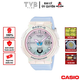 Đồng hồ nữ dây nhựa Casio Baby-G chính hãng BGA-250-7A3DR (41mm)