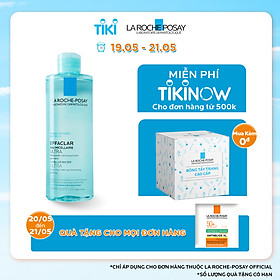 Nước Tẩy Trang Làm Sạch Sâu & Kiểm Soát Bã Nhờn Cho Da Dầu Nhạy Cảm La Roche-Posay Micellar Water Ultra Oily Skin 400ml
