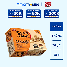 Thùng Phở Gà Hà Nội Micoem Cung Đình (30 Gói)
