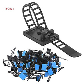 Mua Set 100 Kẹp Cố Định Dây Cáp Tự Dính Tiện Dụng