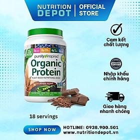 Sữa bổ sung Protein thực vật Hữu cơ Purely Inspired Organic Protein 100%