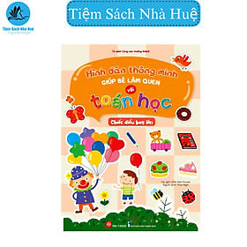 Sách Hình dán thông minh giúp bé làm quen với toán học - Chiếc diều bay lên - Dành cho bé từ 2-6 tuổi - Đinh Tị