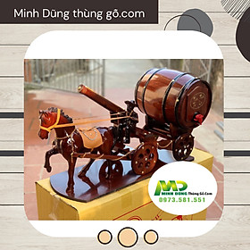 Mua Trống rượu vang Trống rượu vang Song Mã Lâm Gia Bom rượu đơn 5 lit phát tài phát lộc có chân giá