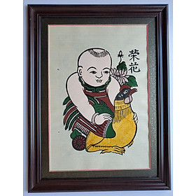 TRANH DÂN GIAN ĐÔNG HỒ -TÍCH CỔ ( Khổ 48*63cm)