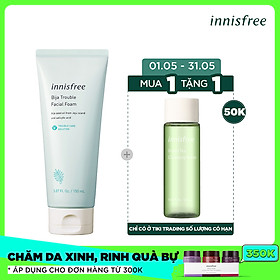 Sữa Rửa Mặt Dành Cho Da Mụn Innisfree Bija Trouble Facial Foam 150g - 131171093