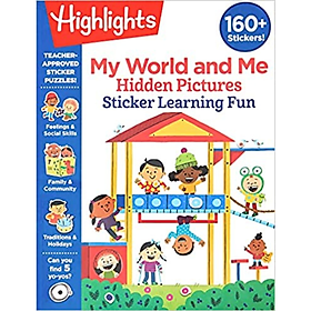 My World and Me Hidden Pictures Sticker Learning Fun (Highlights Hidden Pictures Sticker Learning)