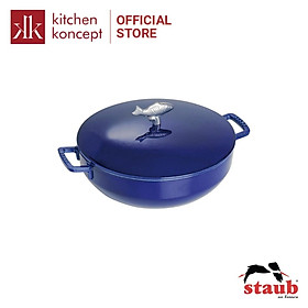 Mua Nồi Bouillabaisse Nút Hình Cá Staub – Màu Xanh Dương – 28cm