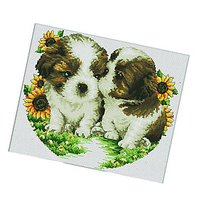11CT  Stamped Cross Stitch DIY Embroidery Kits for Beginners