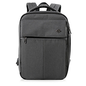 Ba Lô Laptop Mr. Vui BLLT809-15 - Màu Xám