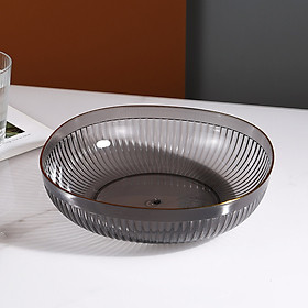 Mua Đĩa Bầu Sọc Ngắn Đựng Trái Cây Hoa Quả Tiện Lợi GD103