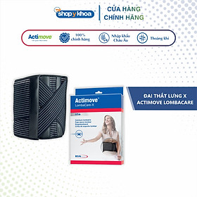 Đai lưng chấn thương cao cấp Actimove Lombacare X