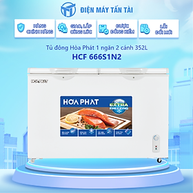 Tủ đông Hòa Phát HCF 666S1N2 352 lít - Hàng Chính Hãng