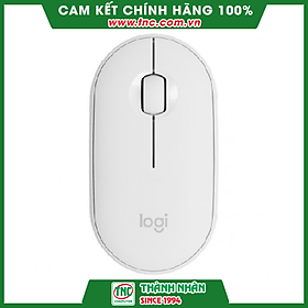 Mua Chuột không dây Logitech Pebble M350 (Trắng) - Hàng chính hãng