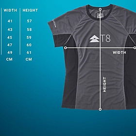 Áo Chạy Bộ Nữ T8 Iced Tee Women - Blue