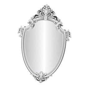 Decorative Wall Mirror Vanity Mirror Antique Mirrors for Wall Decor Ornate Baroque Mirror Makeup Mirror Wall Mounted for Hallway Living Room