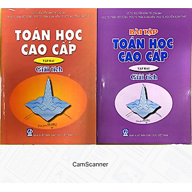 [Download Sách] Combo Toán Cao Cấp Tập 2 + Bài Tập - Giải Tích - Nguyễn Đình Trí ( Chủ Biên) 