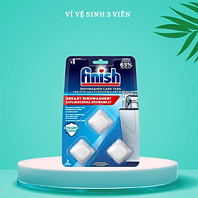 Vỉ vệ sinh máy rửa bát finish 3 viên