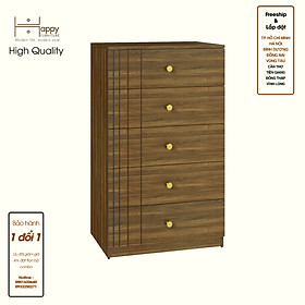 [Happy Home Furniture] JOVIE, Tủ lưu trữ 5 ngăn kéo, 65cm x 45cm x 110cm ( DxRxC), THK_151