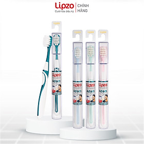 Bàn Chải Đánh Răng Lipzo Adam Cao Cấp, Cấu Tạo Cụm Lông Bàn Chải Đặc Biệt Tăng Hiệu Qủa Làm Sạch Mảng Bám