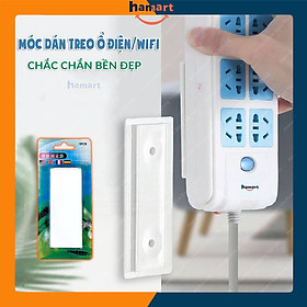 Vỉ 16 Nẹp Dây Điện LỚN Dán Tường Móc Treo Kẹp Cố Định Dây Cáp Lớn (TV, Tủ Lạnh, Máy Giặt...)