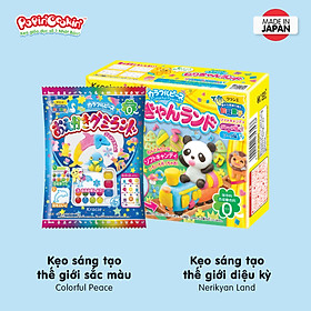 Combo 2 hộp kẹo popin cookin đồ chơi ăn được gồm: thế giới sắc màu + làm kem/ diệu kỳ