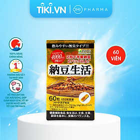 TPBVSK ISDG NATTOKINASE 4000 FU - PHÒNG NGỪA TAI BIẾN MẠCH MÁU NÃO, HỖ TRỢ LÀM TAN CỤC MÁU ĐÔNG (HỘP 60 VIÊN)