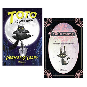 [Download Sách] Combo 2 cuốn: Toto - Cô Mèo Ninja + Chín Mạng + Bookmark Happy