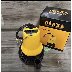 Mua Máy bơm nước chìm  bơm tõm  thả ngâm nước chât liệu nhựa dùng ăc quy 12V công suất 80W - Bơm hút đáy  chống ngập