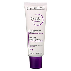 Kem Dưỡng Ẩm Phục Hồi Và Làm Dịu Da Bioderma Cicabio Crème (40ml)