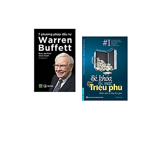 Hình ảnh Combo sách về Kinh Doanh: Bẻ Khóa Bí Mật Triệu Phú +7 Phương Pháp Đầu Tư Warren Buffet/Tặng Bookmark  