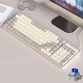Bàn Phím Cơ Gaming dây usb GK102 Hotswap cho máy tính laptop hàng nhập khẩu