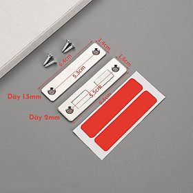 Bộ Nam Châm Dán Cửa Giúp Giữ Cửa Tủ Chắc Chắn, Không Cần Khoan Vít