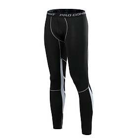 Quần giữ nhiệt COMBAT PRO Quần Legging Nam tập Gym bóng đá bóng rổ SQ518