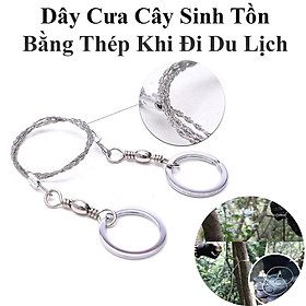 Dây Cưa Cây Sinh Tồn Bằng Thép Khi Đi Du Lịch Dài 71Cm
