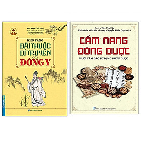 Download sách Combo Cẩm Nang Đông Dược+Kho Tàng Bài Thuốc Bí Truyền Của Đông Y (Bìa Mềm)