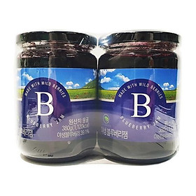 MONGOLIAN Wild Blueberry Jam 380g x 2P