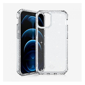 Ốp Lưng Chống Sốc Quân Sự, Kháng Khuẩn dành cho iPhone 12/12 Pro/12 Pro Max ITSKINS Hybrid // Spark Antimicrobial - Hàng Chính Hãng