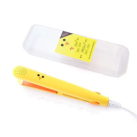 máy uốn tóc mini màu trắng