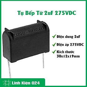 Mua Tụ bếp từ 2uF 275VDC