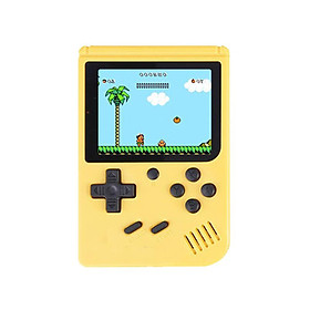 400/500/800 Trong 1 game video retro Bảng điều khiển cầm tay người chơi cầm tay Passable Pocket Game Console Người chơi cầm tay Mini cho màu quà tặng: Vàng