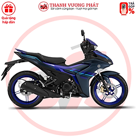 Xe côn tay Yamaha Exciter 155VVA - phiên bản GP cao cấp, động cơ 155cc VVA 2021, phanh đĩa 2 piston, mặt đồng hồ full LCD, khoá Smartkey, ổ cắm sạc điện thoại 12V, công tắc ngắt động cơ, nút đèn pha xin vượt, bình xăng lớn 5.4L