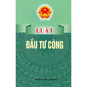 Sách - Luật Đầu Tư Công 