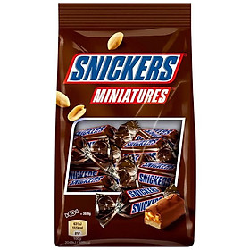 Chocolate Snickers Miniatures gói 100gr