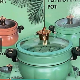 Mua  KOSUYTU  Siêu Phẩm Nồi Áp Suất Chống Dính Đa Năng (Chiên  Xào  Luộc  Hầm) Hình Quả Bí - Kích Thước 28 Cm  Dung Tích 8 Lít - Hàng Chất Lượng KST