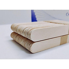 6 que gỗ wax lông - que gỗ đè lưỡi