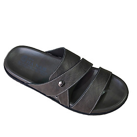 Dép Nam Quai Ngang HA NAM Da Bò Thật Cao Cấp DNA2230